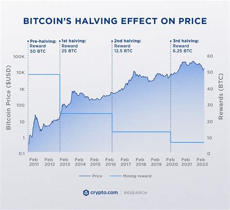 bitcoin halving and price chart